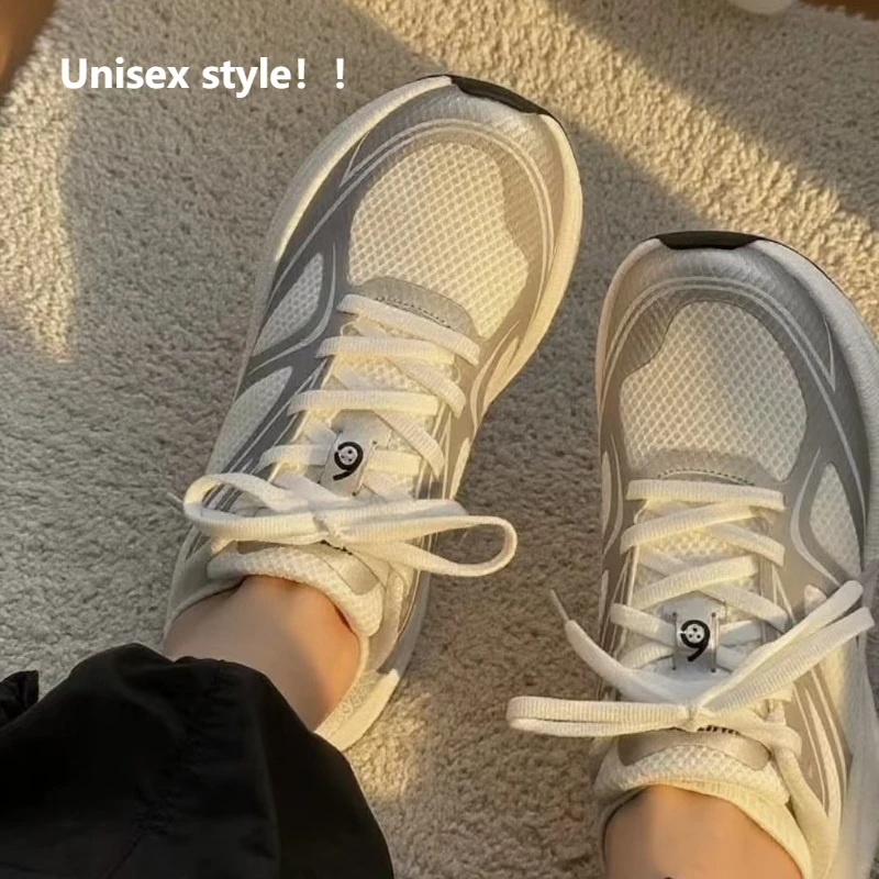 

Running Shoes for Men and Women of The Same Style New Summer Leisure Sports Fitness Mesh Soft-soled Shoes Mesh Breathable