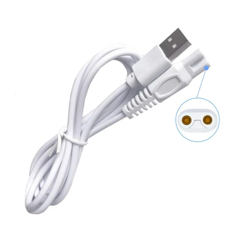 USB Cord Fast Charging Cable for Finishing Touch Flawless Body Electric Shaver for Flawless Legs 5V Power Cord Charger