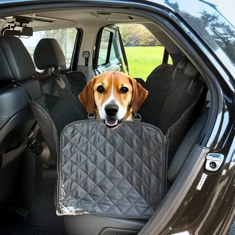 Tapis de sécurité imperméable pour siège arrière de voiture pour animaux domestiques, hamac de transport pour chiens et chats, protection de siège auto, coussin anti-salissure pour chien, tapis de voiture pour animaux