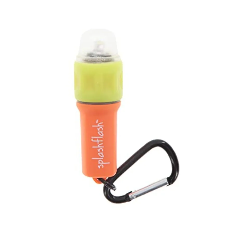 

SplashFlash 25 Lumen Waterproof, Mini-Lantern, Safety and Personal Locator Light with Lifetime LED Bulb for Hiking, Emergency a