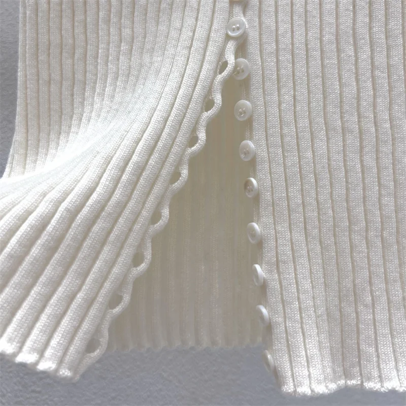 Picture 5: cardigan for women New elastic knitted lapel long sleeved top for autumn 2026 Single breasted slim fit women's sweater knitwear