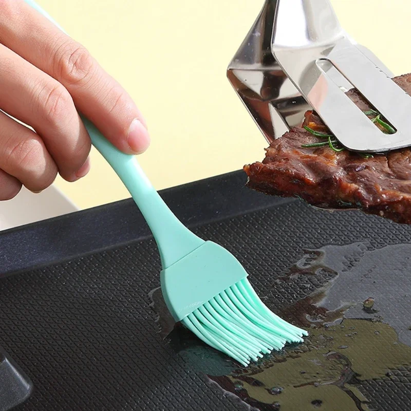 Food Grade Silicone Oil Brush BBQ Barbecue Brush Kitchen Pancake Brush Oil Brush Sauce Brush Kitchen Small Tools