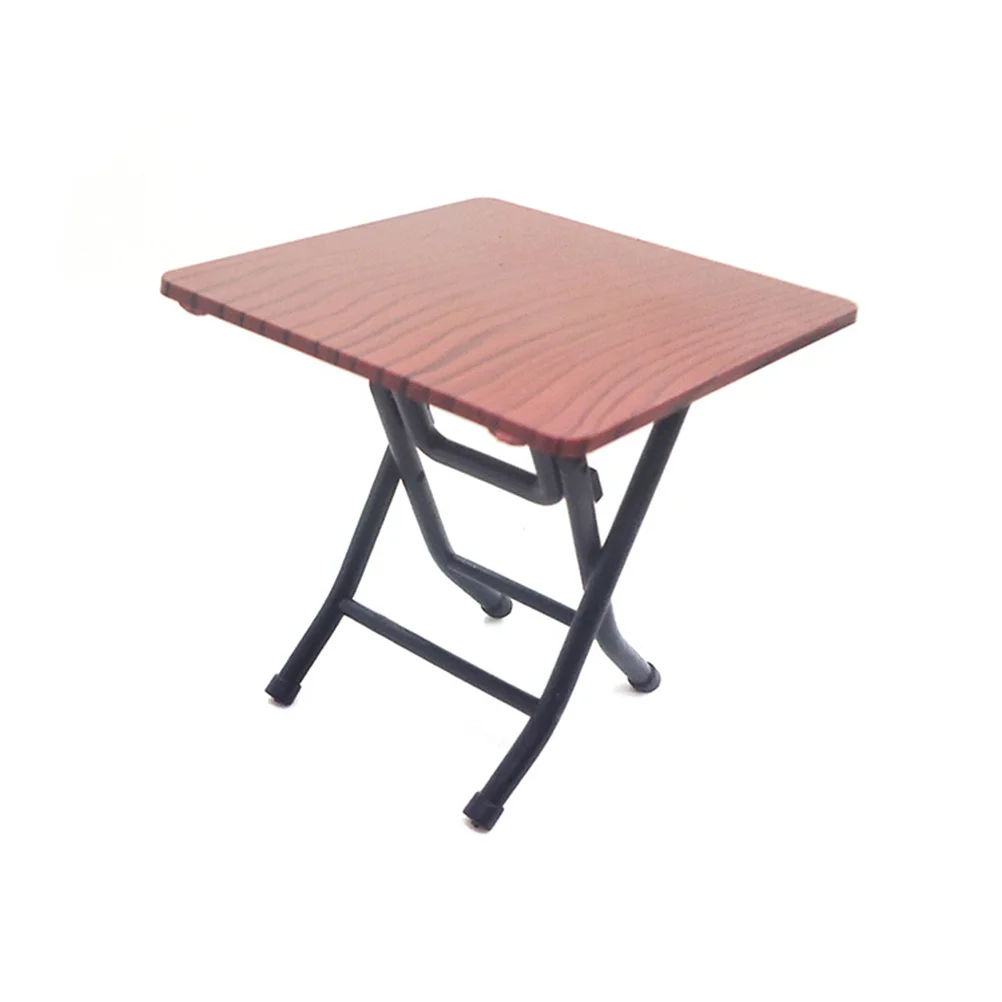 5pcs Mini House Foldable Table Chairs Mini Furniture Model Mini Furniture Model Accessories mini house furniture