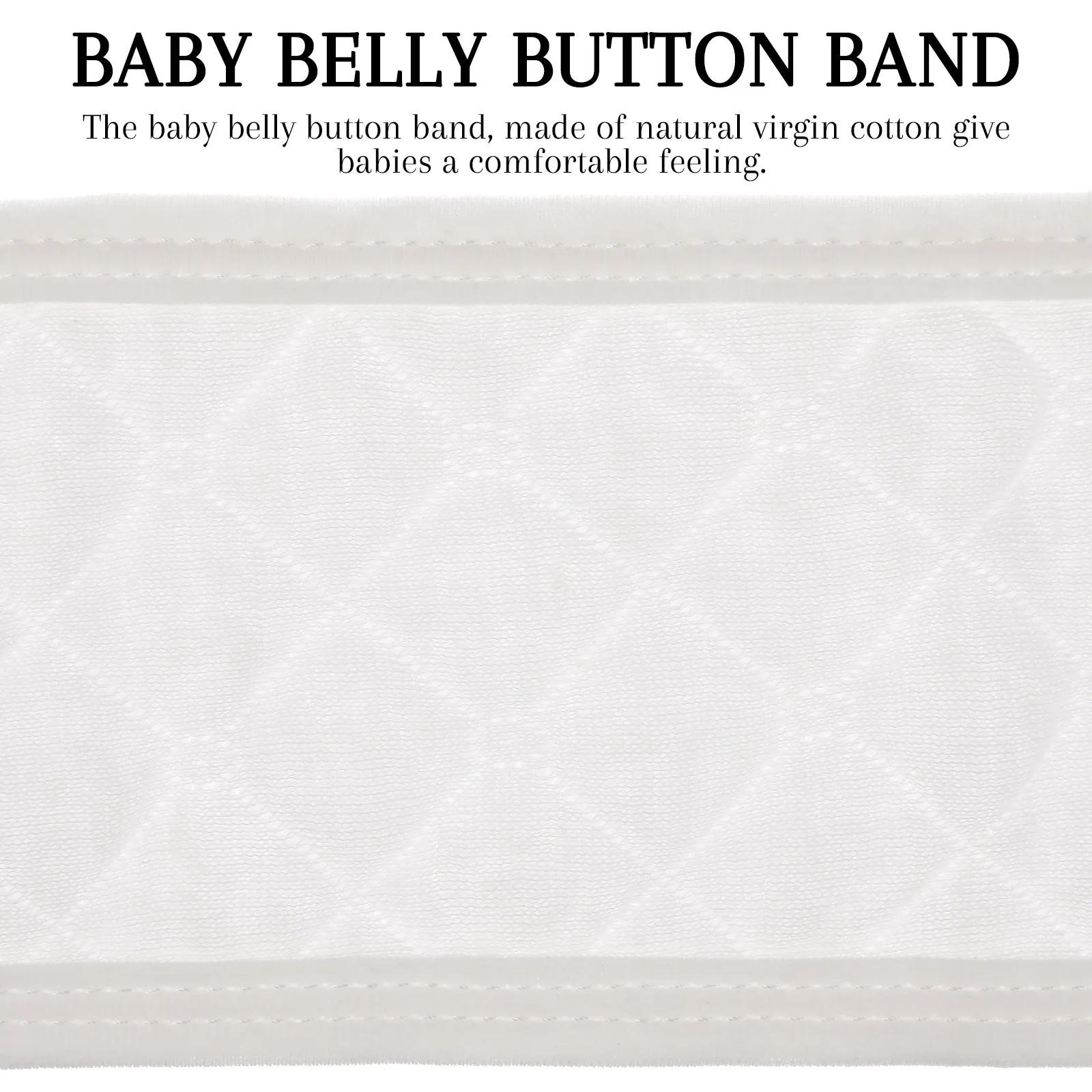 8Pcs Breathable Cotton Baby Belly Band Newborn Navel Belt Umbilical Protective Wrap Fast Healing Comfortable Adjustable