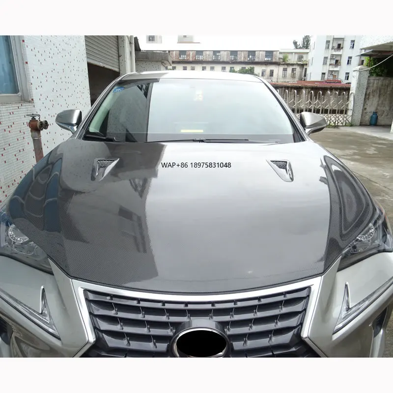 CARBON FIBER HOOD for 2015-2018 LEXUS NX200 NX300 NX300H Bonnet