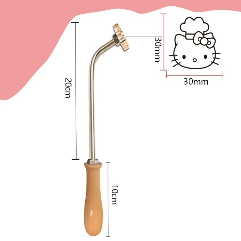 Hello Kitty Pasticceria in metallo Stampo per impronte Simpatico anime Gatto Stampa a caldo Dorayaki Pancake Toast Pane Decor Saldatore Strumento di cottura