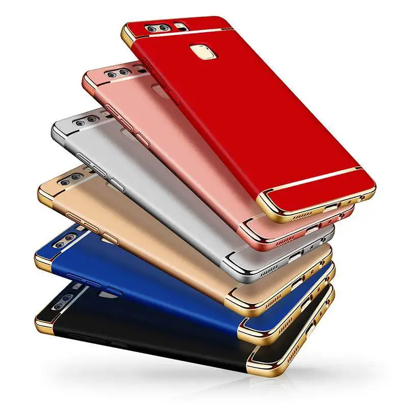 For Huawei P9 P10 P20 P30 P40 Pro Lite Mate 9 10 20 30 Pro Phone Case, Luxury 3 In 1 Case Ultra Slim Hard Cover Removable Casing