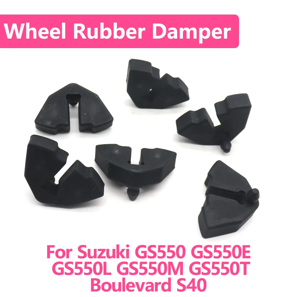 

For Suzuki GS550 GS550E GS550L GS550M GS550T Boulevard S40 Motorcycle Rear Wheel Drum Hub Cushion Sprocket Rubber Damper Gasket