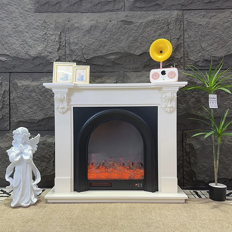 Kamień do kominka francuskiego, amerykański, do domu, na werandę, szafka, symulowany płomień, może być ogrzewany.