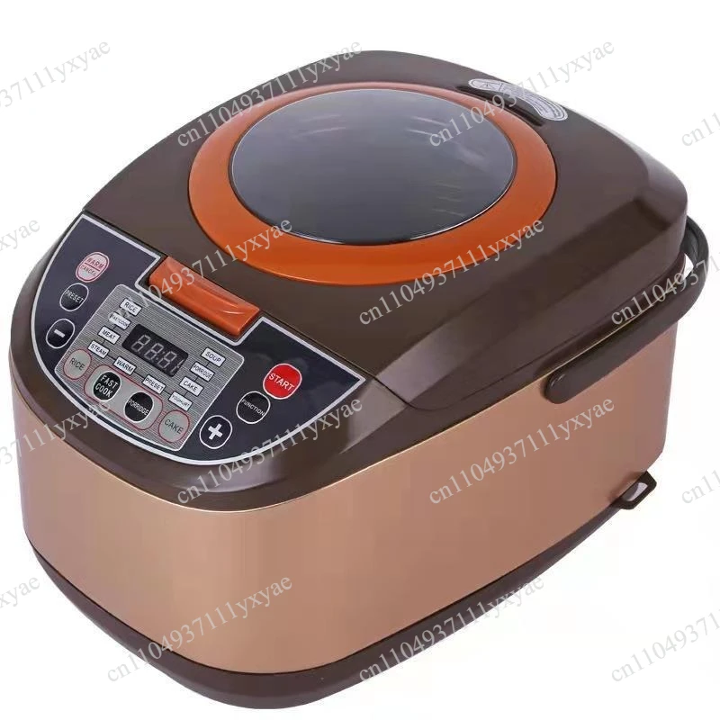 Household 5L multi-function rice cooker, heating intelligent visual