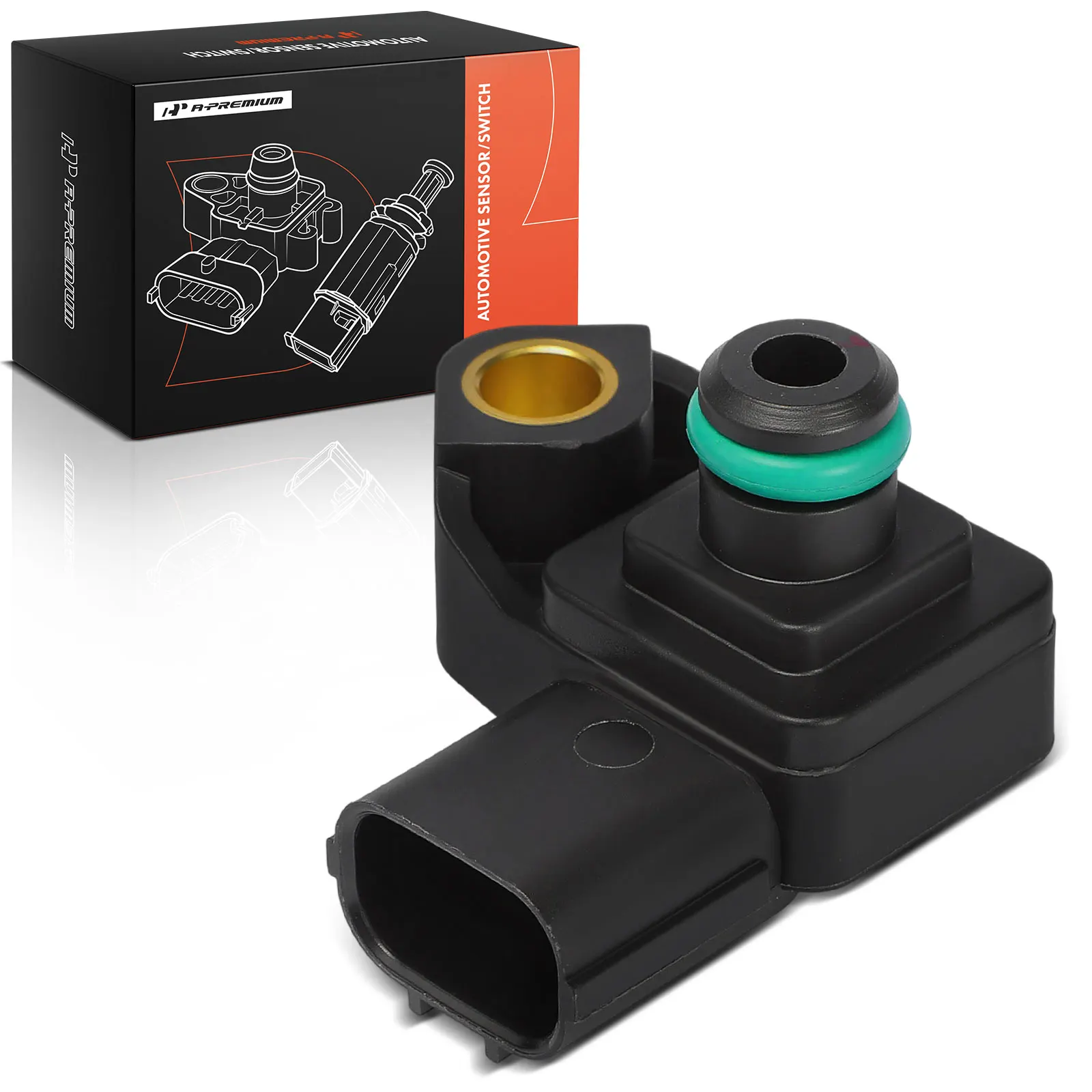 A-Premium Manifold Absolute Pressure Sensor for Volvo XC60 2014-2019 XC70 2015-2016