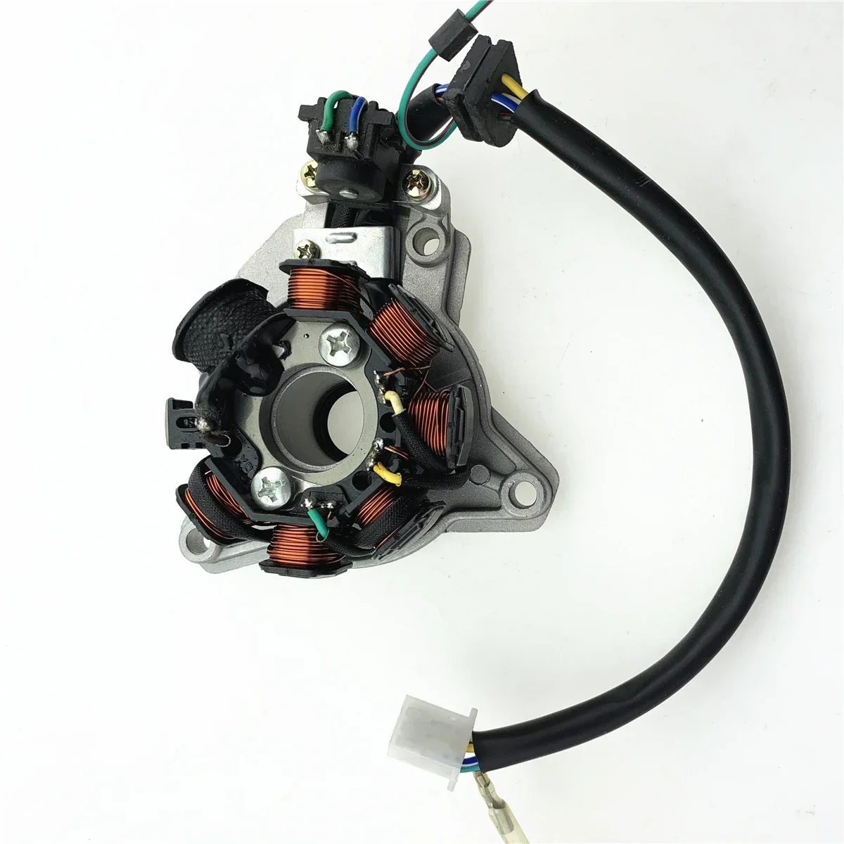 For CG125 Motorcycle Parts Magnetic Cylinder Rotor Coil Magneto Assembly Magnet