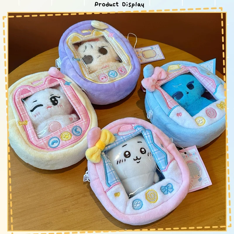 Nuovo disponibile Tamagotchi Console di gioco Borsa per bambole a forma di ragazza Pendenti Kawaii Borsa per bambole alla moda da 10 cm Regali dal design originale