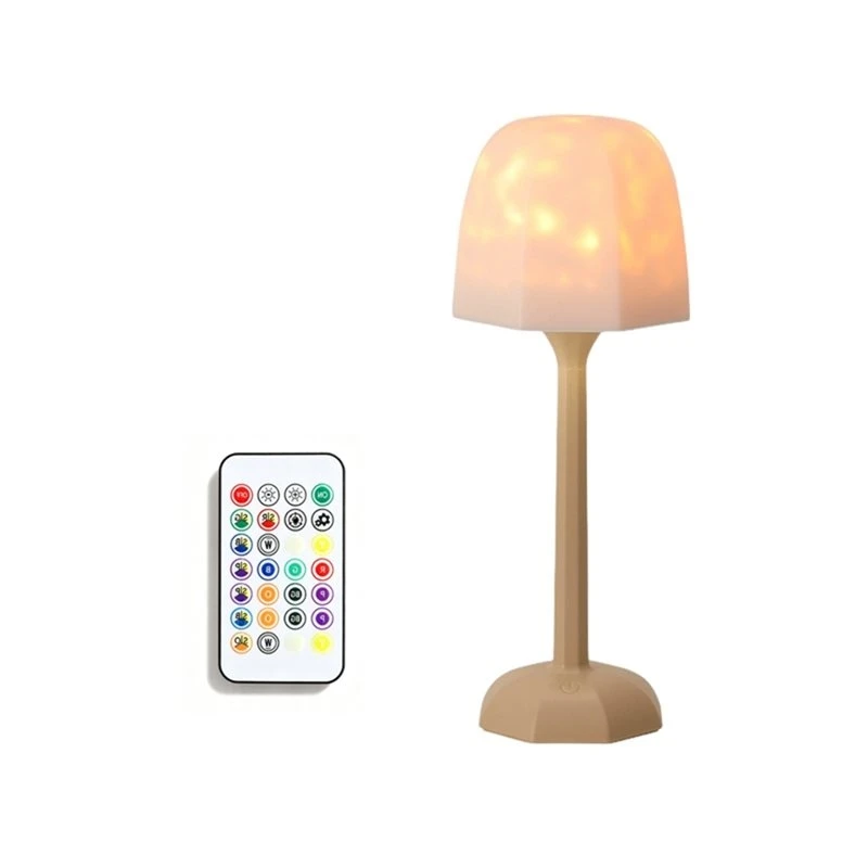 High Footed Design LED Desk Lamp Atmosphere Wave Projection-[97Lemons]