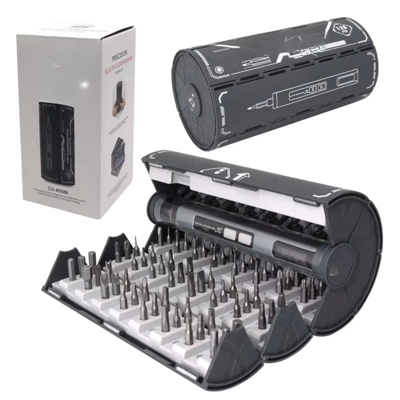 

126 in 1 Magnetic Cordless Screwdriver Kit Electric Precision Screwdriver Set for Mobile Phone Repair Tools