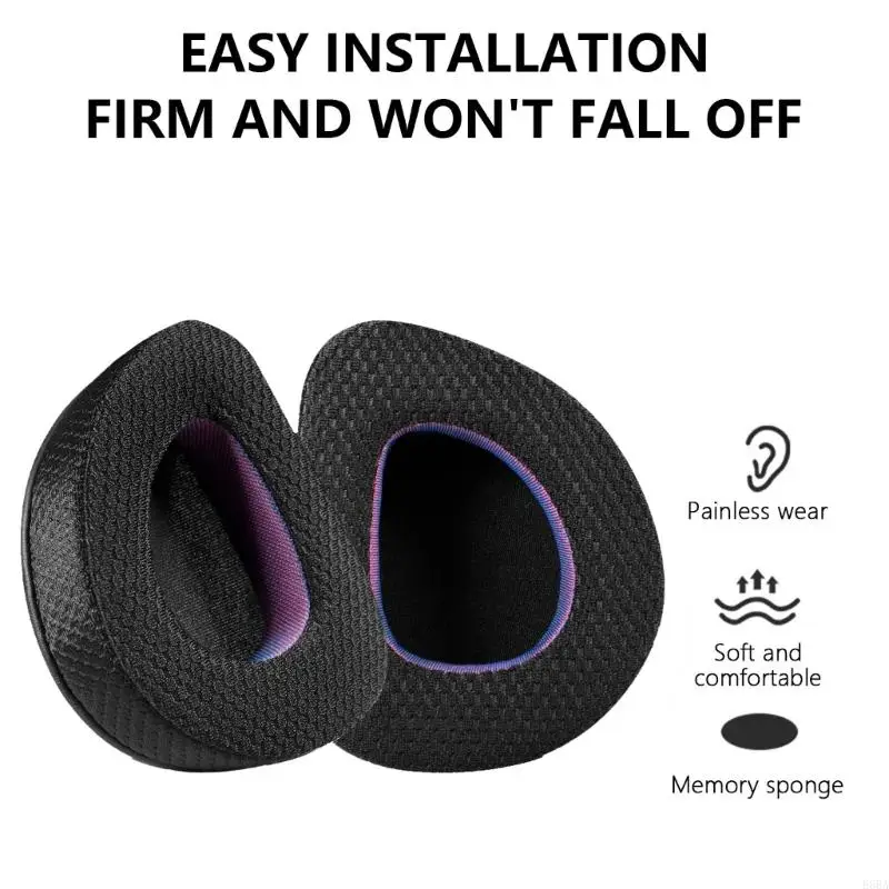 หมอนอิงหูการแยกเสียงรบกวน E8BA เข้ากันได้กับชุดหูฟังเกม ROG Deltas