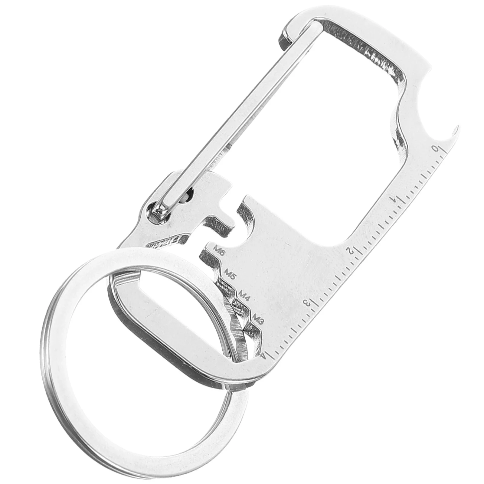 

1pcs Camping Backpack Buckle Stainless Steel Water Bottle Holder For Outdoor Hiking Climbing Carabiner Clip Kettle Carrier