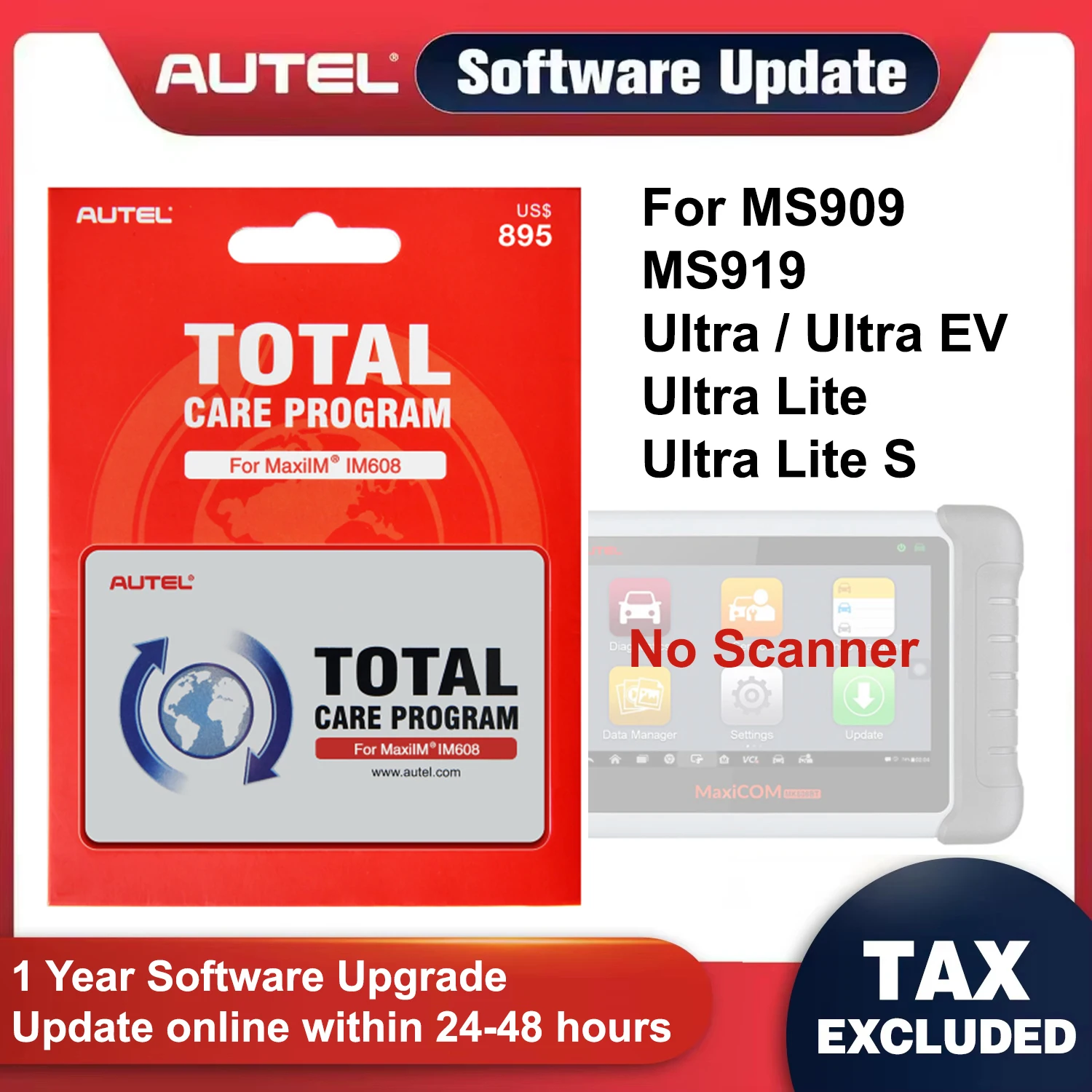 

1 Year Software Update Service Subscription for Autel MS909 MS919 Ultra Ultra EV Ultra Lite Ultra Lite S Software Upgrade