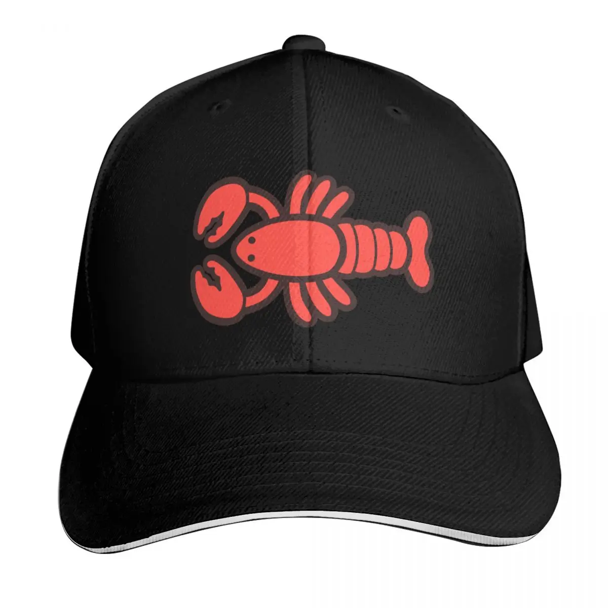 Lobsters Pattern on Turquoise Blue Baseball Cap Unisex for Men Women Outdoor Golf Running Hiking Summer Beach Travel