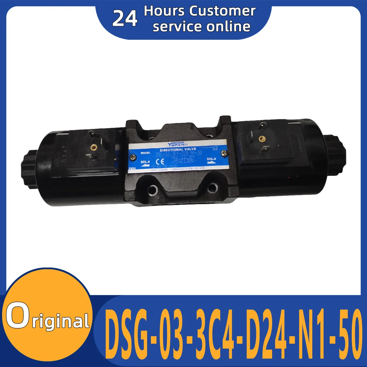 

Brand new original DSG-03-3C4-D24-N1-50 solenoid valve