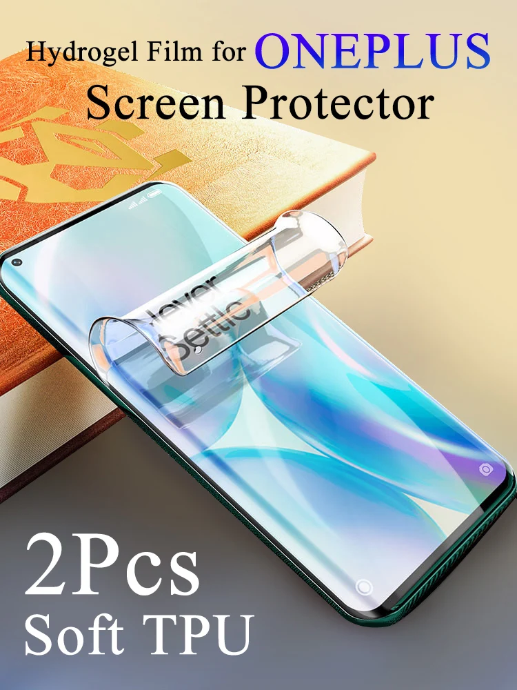 OnePlus11R Ace 2V OnePlusAcePro Hydrogel Film For OnePlus 10Pro 1+9Pro Screen Protector 8T One Plus 8Pro Soft HD 1+ 7TPro 1+9RT