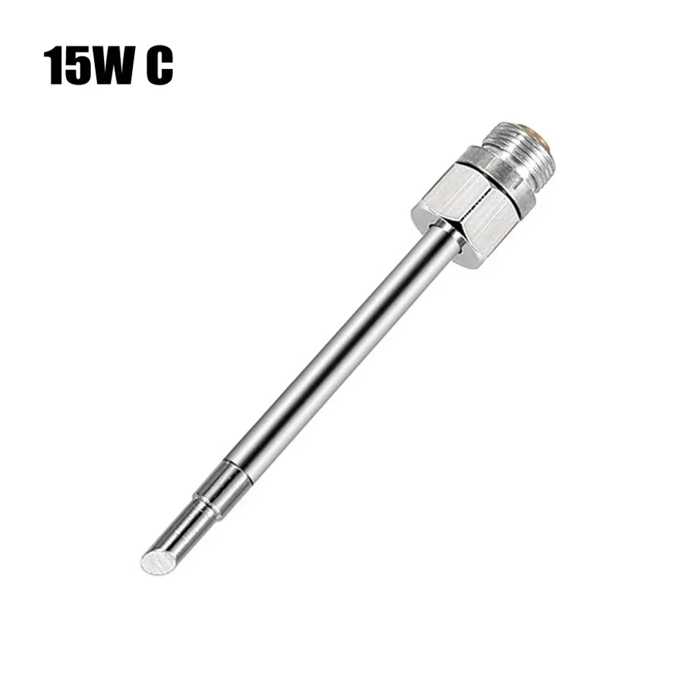 Brand New Soldering Iron Tip Welding Tips 510 Interface Accessories Copper For USB Welding Rework Tool Silver Silver Plating