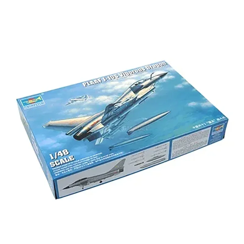 

Набор для сборки модели самолета 1/48 PLAAF J-10S Vigorous Dragon Raptors, коллекционный конструктор DIY Trumpeter 02842
