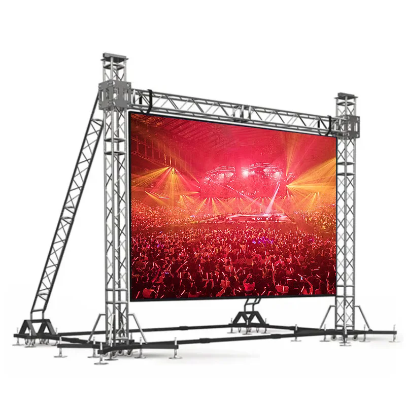 LED SignagePremium Full Color HD LED Mobile Screen P2.9 Indoor Stage Rental Dynamic Events Shopping Mall Education Retail Store