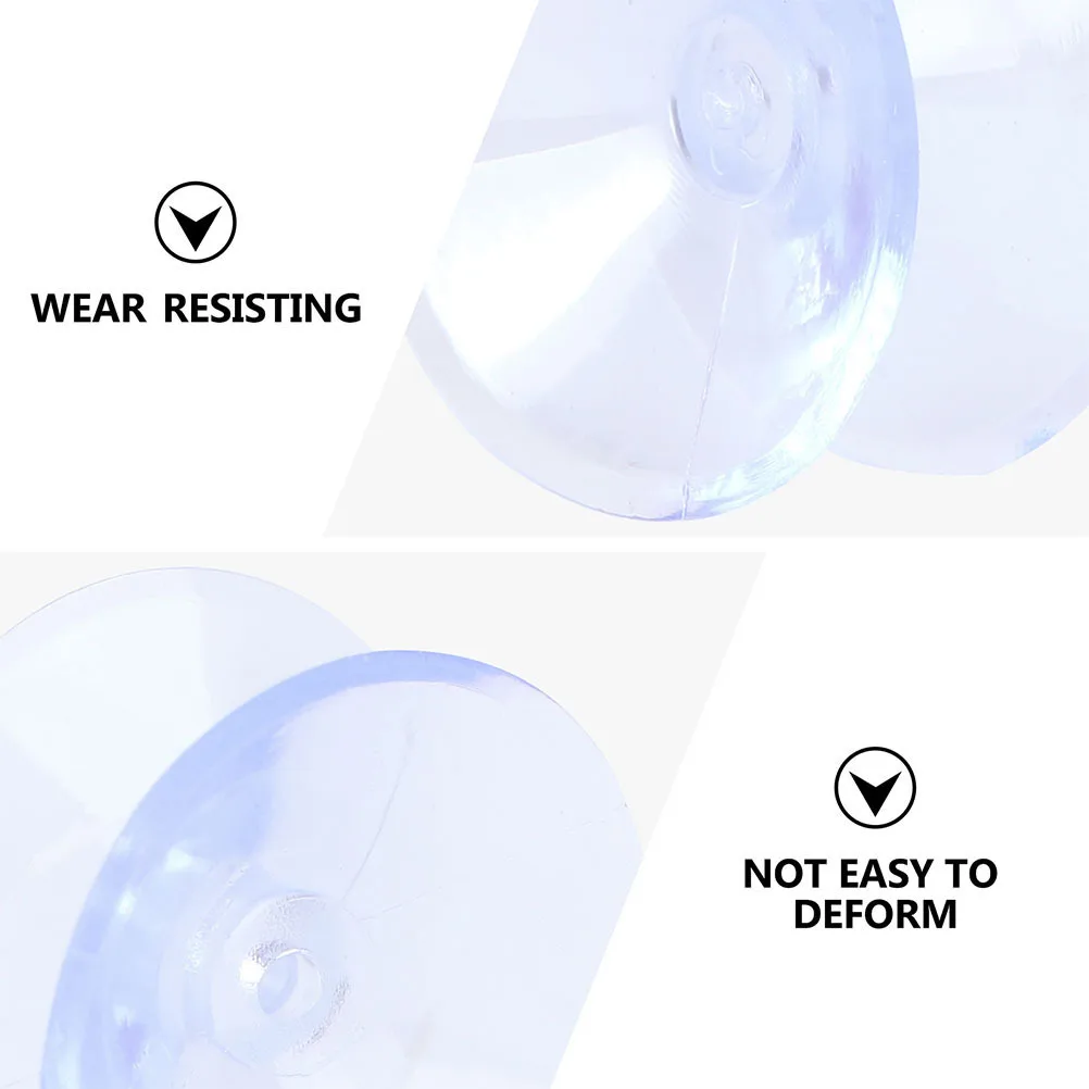 

24pcs Anti-Slip Pads For Furniture Silicone Glass Table Bumpers Clear Spacer Horizontal Surface Protector Double-Sided Suction