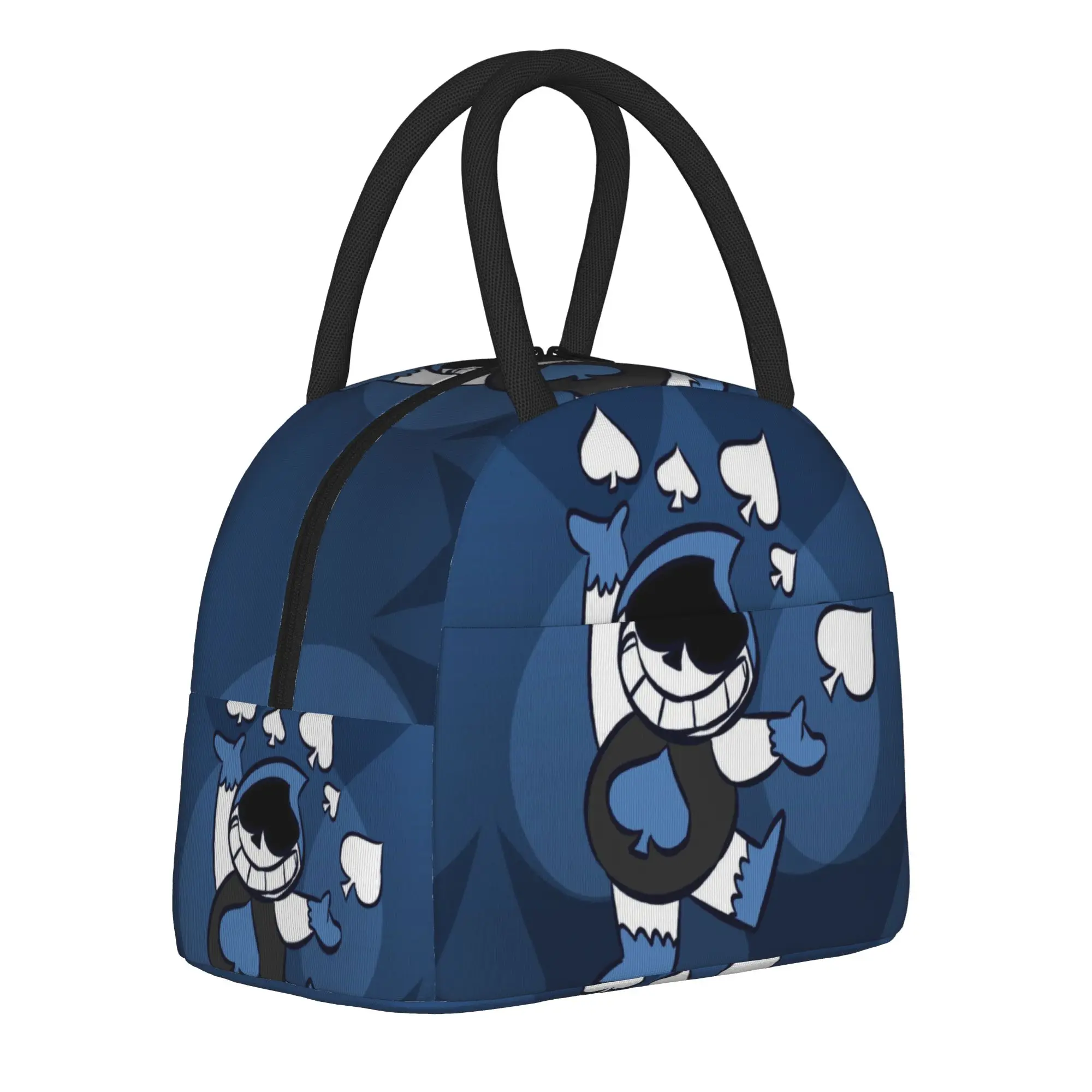  Lancer Face  Accessories Insulated Lunch Bag For School Office  Food Container Reusable Cooler Thermal Lunch Boxes