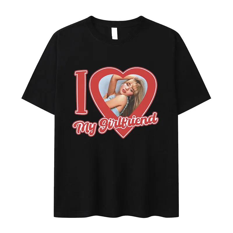90s Sabrina Carpenter Music Tour 2024 Graphic T Shirts Man Women Retro High Quality Fashion T-shirt 100% Cotton Oversized Tshirt image 5