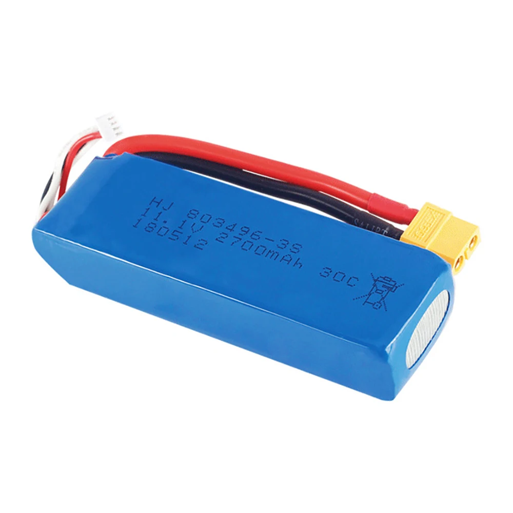 11.1v 2700mah Battery 3s lipo battery For Wltoys X380 V303 V939 Cheerson CX-20 CX 20 Battery RC Quadcopter Drone parts xt60 Plug