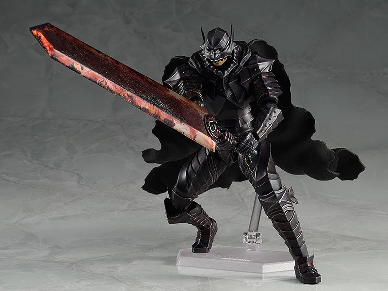 16cm juego Berserk Beruseruku Figma 410 espadachín negro figura de acción colección de PVC modelo juguetes para regalo de Navidad