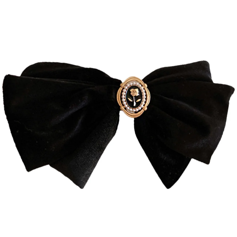 

Pearl Bowknot Hair Barrettes Women Girls Hairpin Pins Heart Bows Accessories Wedding Party Prom Graduation Banquet Hair Bows For