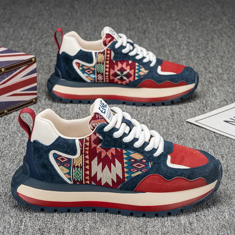 

Men's casual, soft and comfortable ventilated anti slip shoes are fashionable