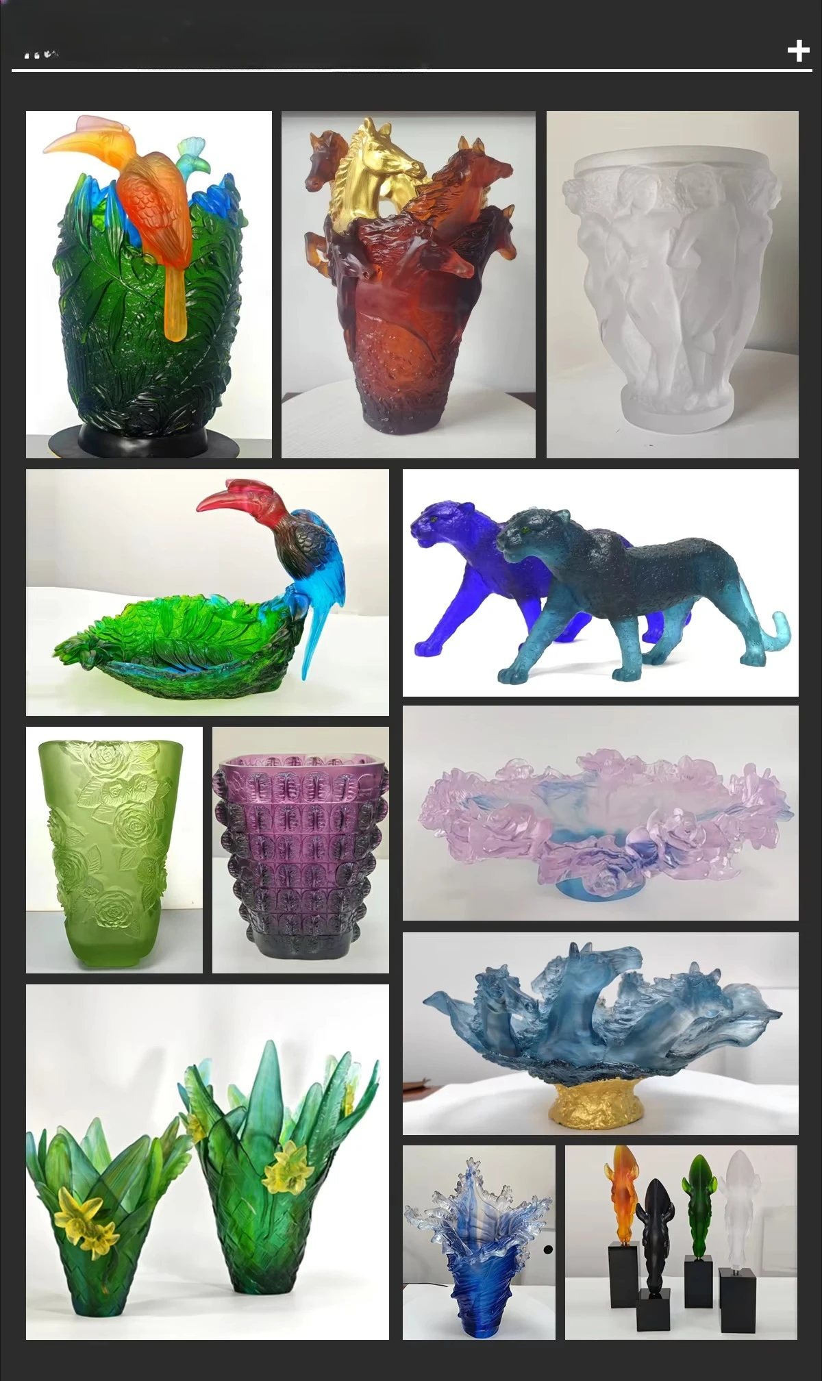 Kohlschale aus Kristallglas, Schmuckdekoration, Kunsthandwerk, Weinschrank, Geschenk zum Öffnen der Tür des Wohnzimmers und des Schlafzimmers