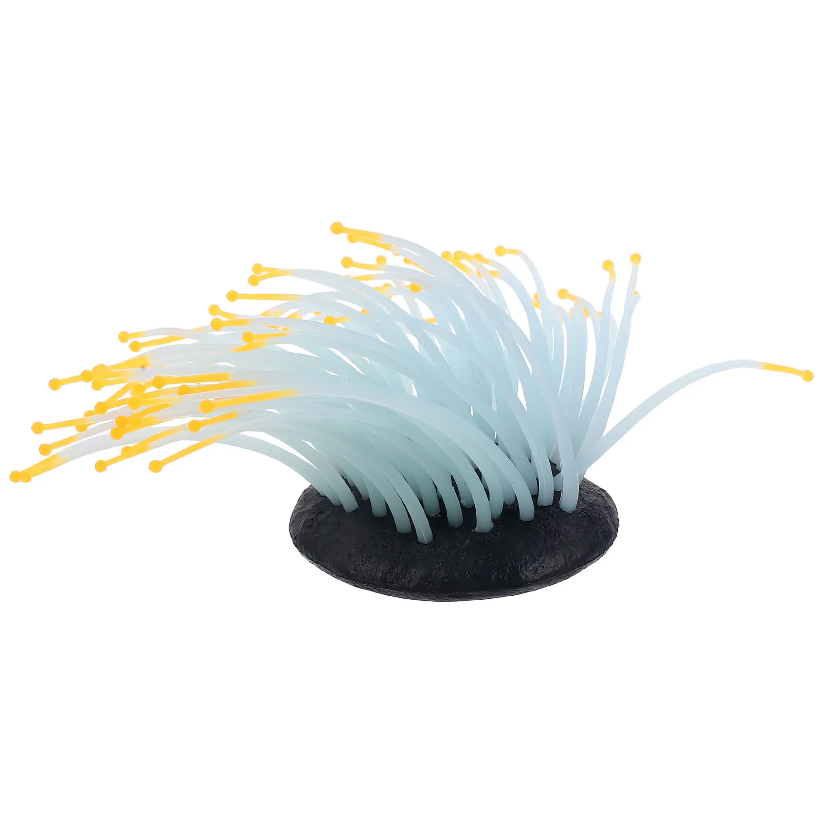 

Silicone Sea Anemone Artificial Aquarium Ornament Luminous Underwater Decor Fish Tank Supply Aquarium Sea Anemone Ornament
