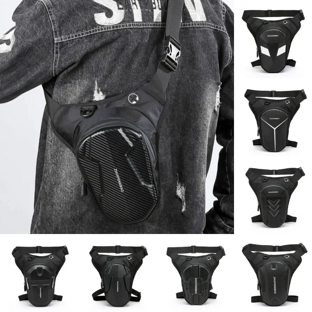 New Sturdy EVA Motorcycle Leg Bag Large Capacity Waterproof Drop Leg Strap Bag with Leg Strap Waist Thigh Bags Outdoor Supplies
