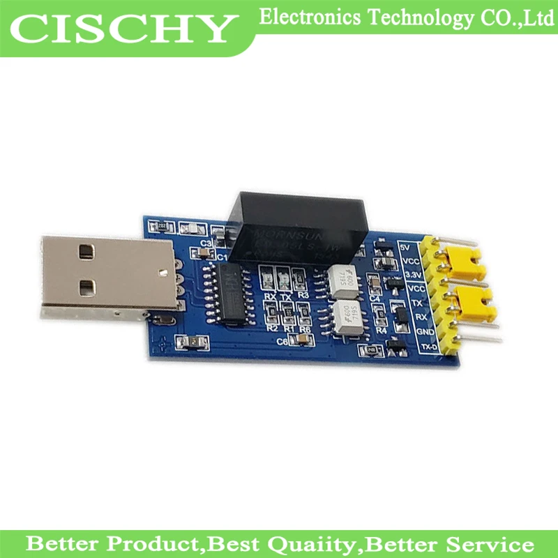 Преобразователь USB в TTL, UART модуль CH340G CH340 3,3 В 5 В, переключатель