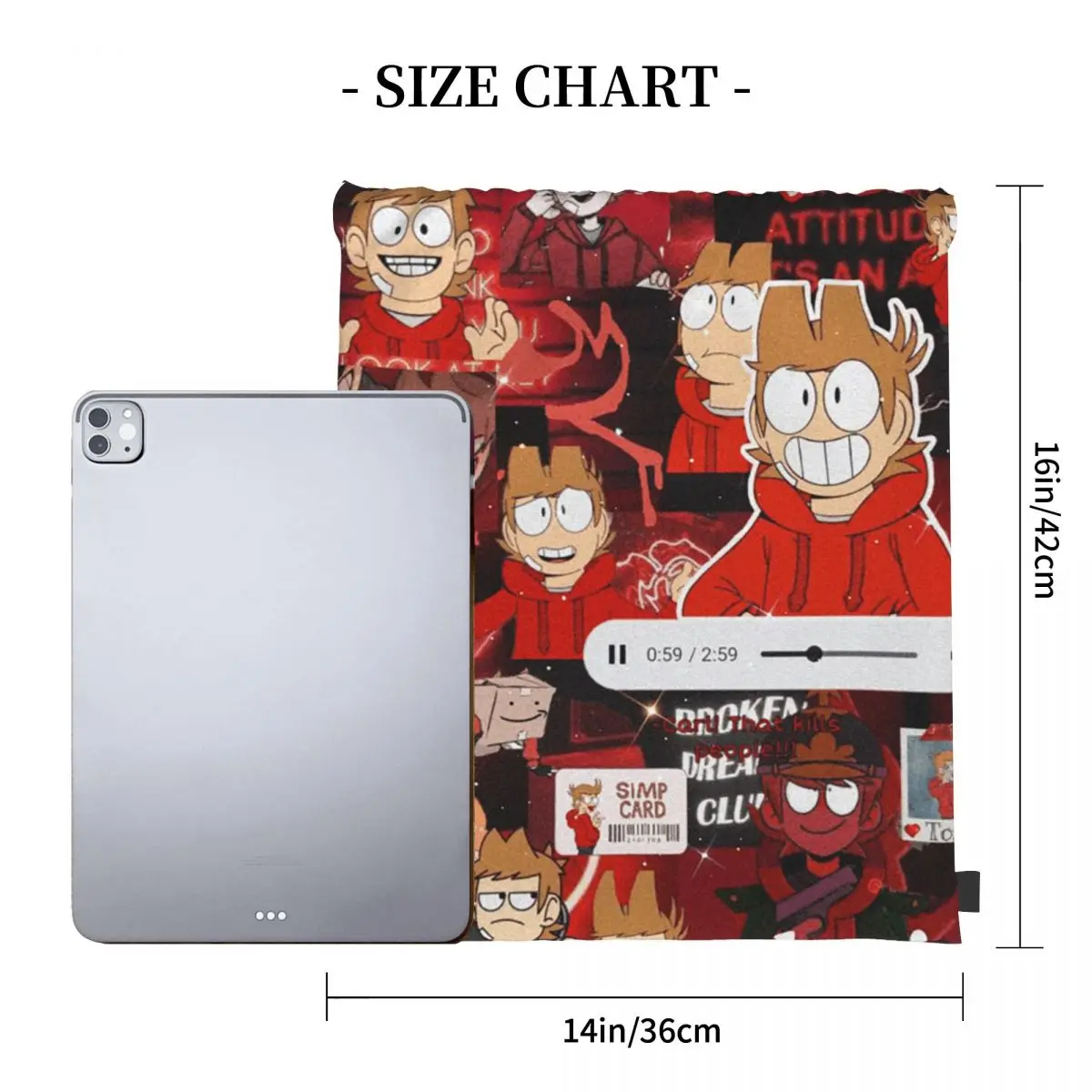 Eddsworld (6) حقائب ظهر عصرية محمولة برباط وحقيبة رياضية للجيب وحقائب كتب لطلاب السفر