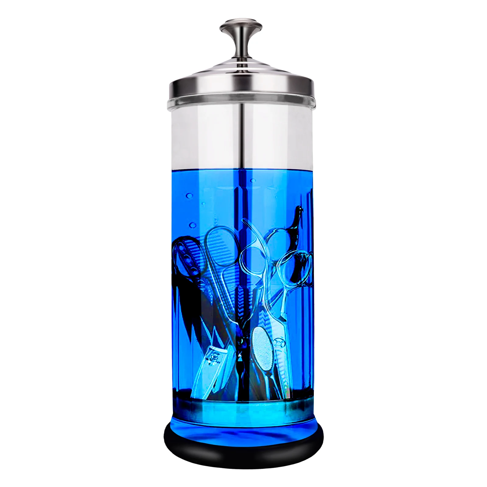Stainless Steel Disinfection Jar for Salon Tools