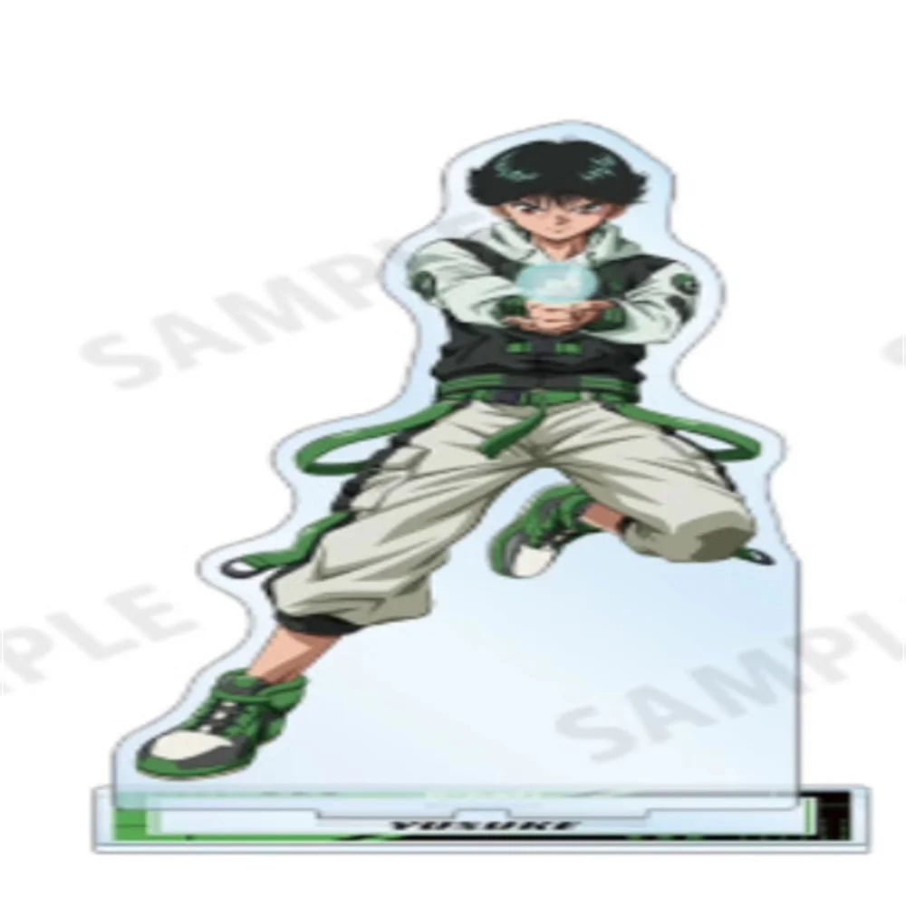 Anime Yoyo Hakusho Acryl Figuur Stand Model Speelgoed Oude Xian Hetian Jian Yi Karakter Bureau Decoratie 15Cm Cosplay Fans Collesti