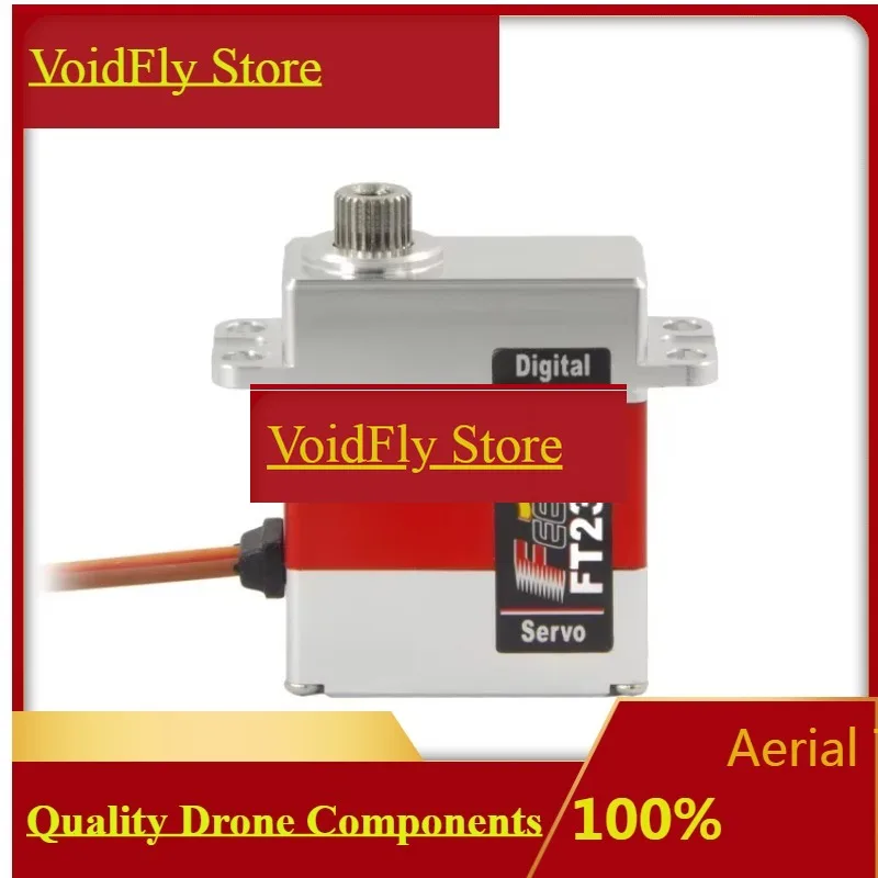 CirkitFeetech 6V 4.5KG Full-metal Micro Digital Servo FT2331M Coreless Motor Mini Servos For Aircraft Model Robot Cars Mechanica