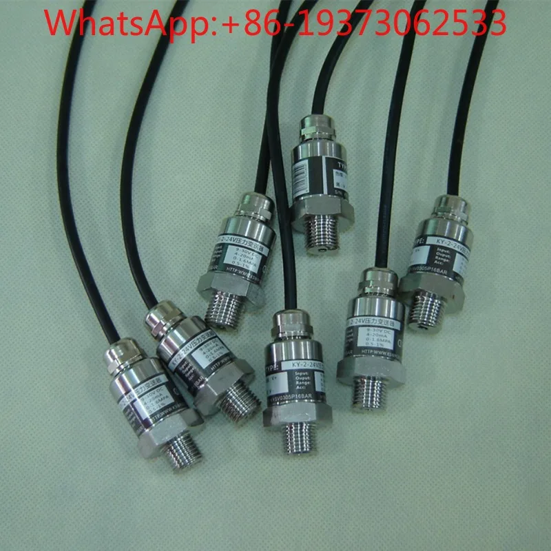 Pressure Sensor, Variable Frequency Pump Water Pressure Sensor, Two-wire Waterproof Lead, Range 0-1.6 Mpa