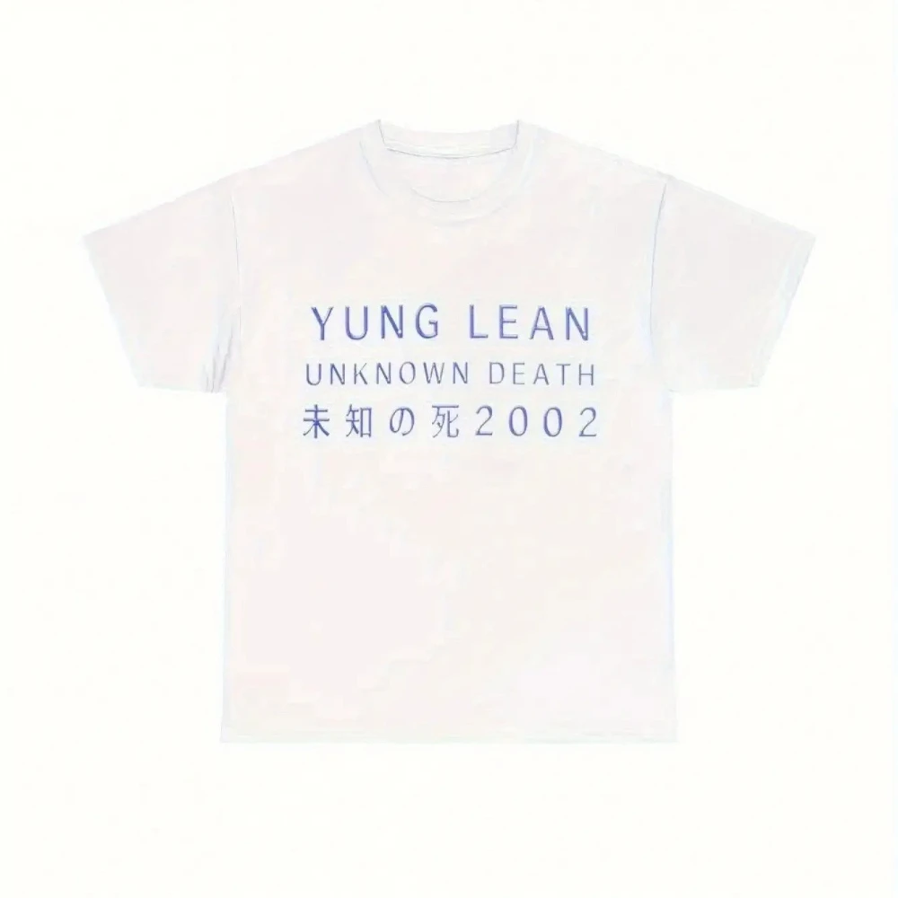 Yung Lean Unknown Death 2002 Album Tour Merch T-Shirt Men's Women's Collectible Music Tee with Iconic