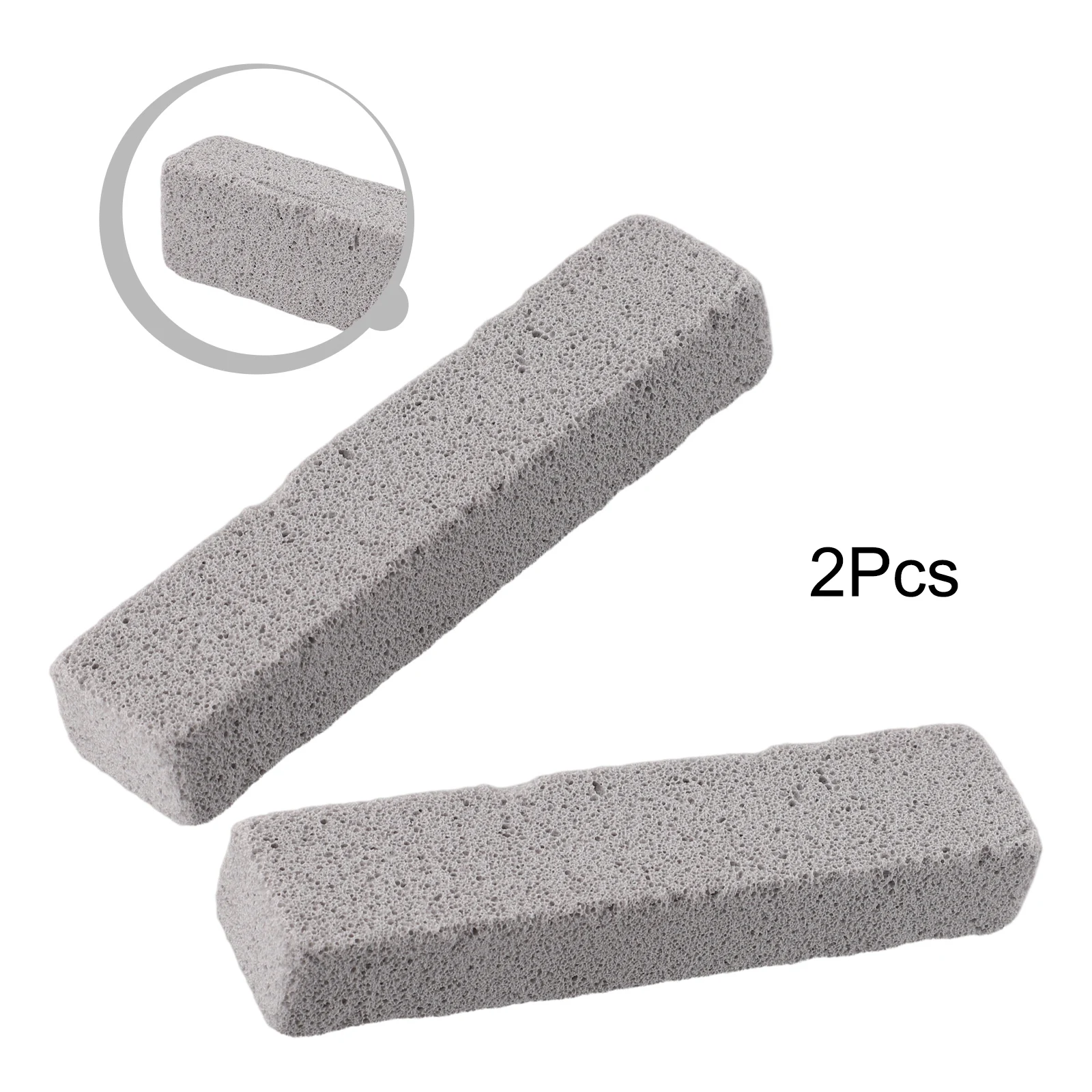 2pcs Toilets Brush Bathroom Cleaning Brush Cleaning Stone Toilet Cleaner Stone Natural Pumice Stone Bathroom Gadgets