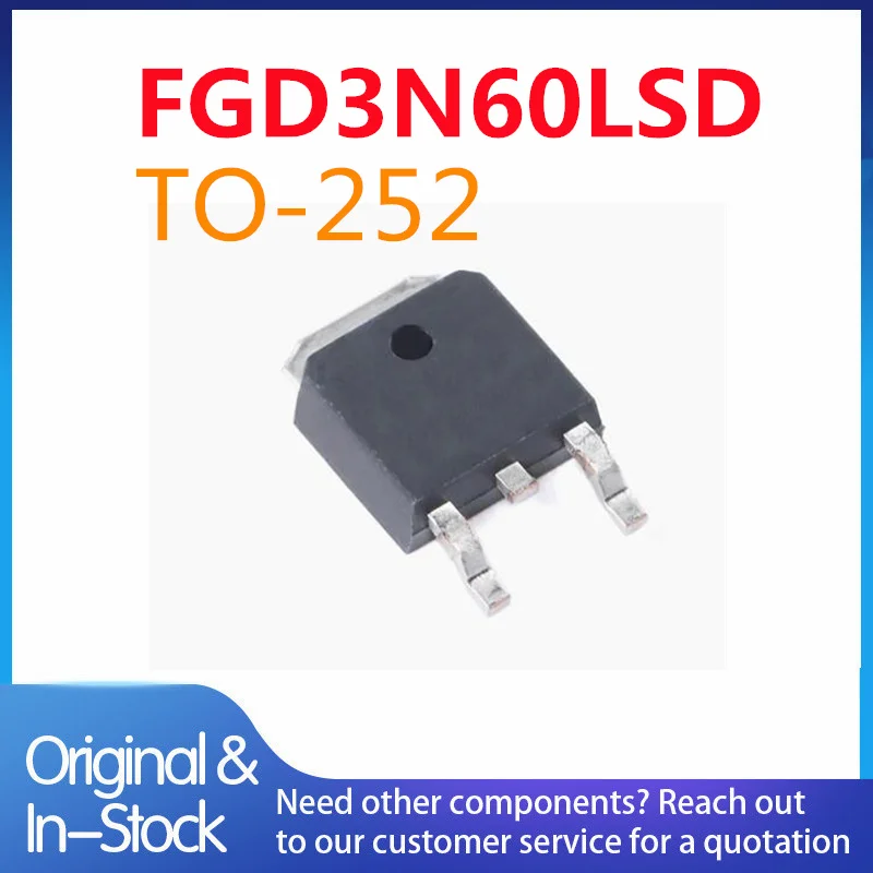 (10piece)100% New 3N60LSD FGD3N60LSD TO-252 Chipset
