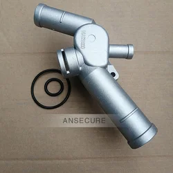 2.0 Aluminium Alloy Thermostat Housing Coolant Hose Flange Radiator For VW Jetta Bora Golf Beetle Skoda Fabia octavia A3 Seat