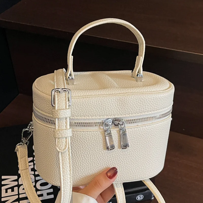 

Ретро-сумка-ведро 2025 — винтажный кошелек через плечо со стеганой текстурой, шикарная квадратная косметичка (модное повседневное плечо)