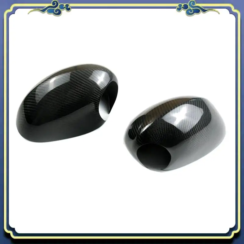 

AU16-для Dodge Challenger 2009-2020 автомобильные зеркала заднего вида из настоящего углеродного волокна, колпачки для боковых зеркал, аксессуары для автомобильных запчастей